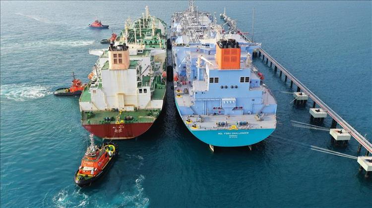 Η Τουρκία Ξεκινά τη Λειτουργία της Μεγαλύτερης στον Κόσμο Ship-to -Ship Μεταφοράς LNG